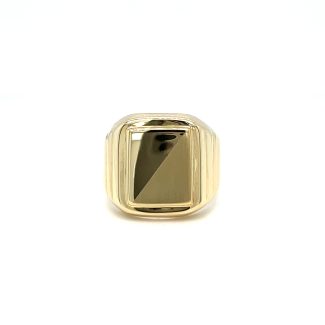 Men's Gold Signet Ring