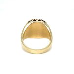 Mens Gold Horseshoe Ring UK