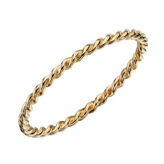 Gold Rope Ring