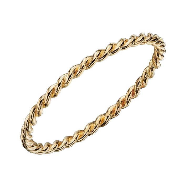 Gold Rope Ring