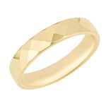Gold Textured Ring
