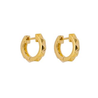 Gold Plated Hoop Earrings