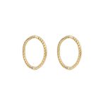 Gold Rope Earrings