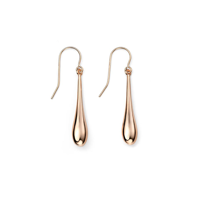 Rose Gold Drop Earrings