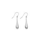 White Gold Drop Earrings
