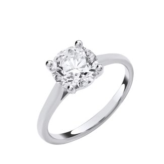 3 Carat Lab Diamond Solitaire Ring