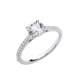 Lab Diamond Engagement Ring