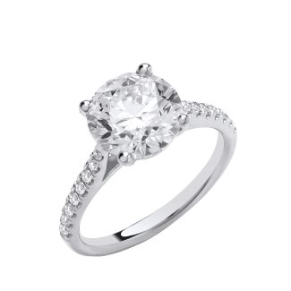 Lab Grown Diamond Engagement Ring