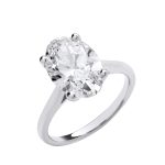 Lab Diamond Ring