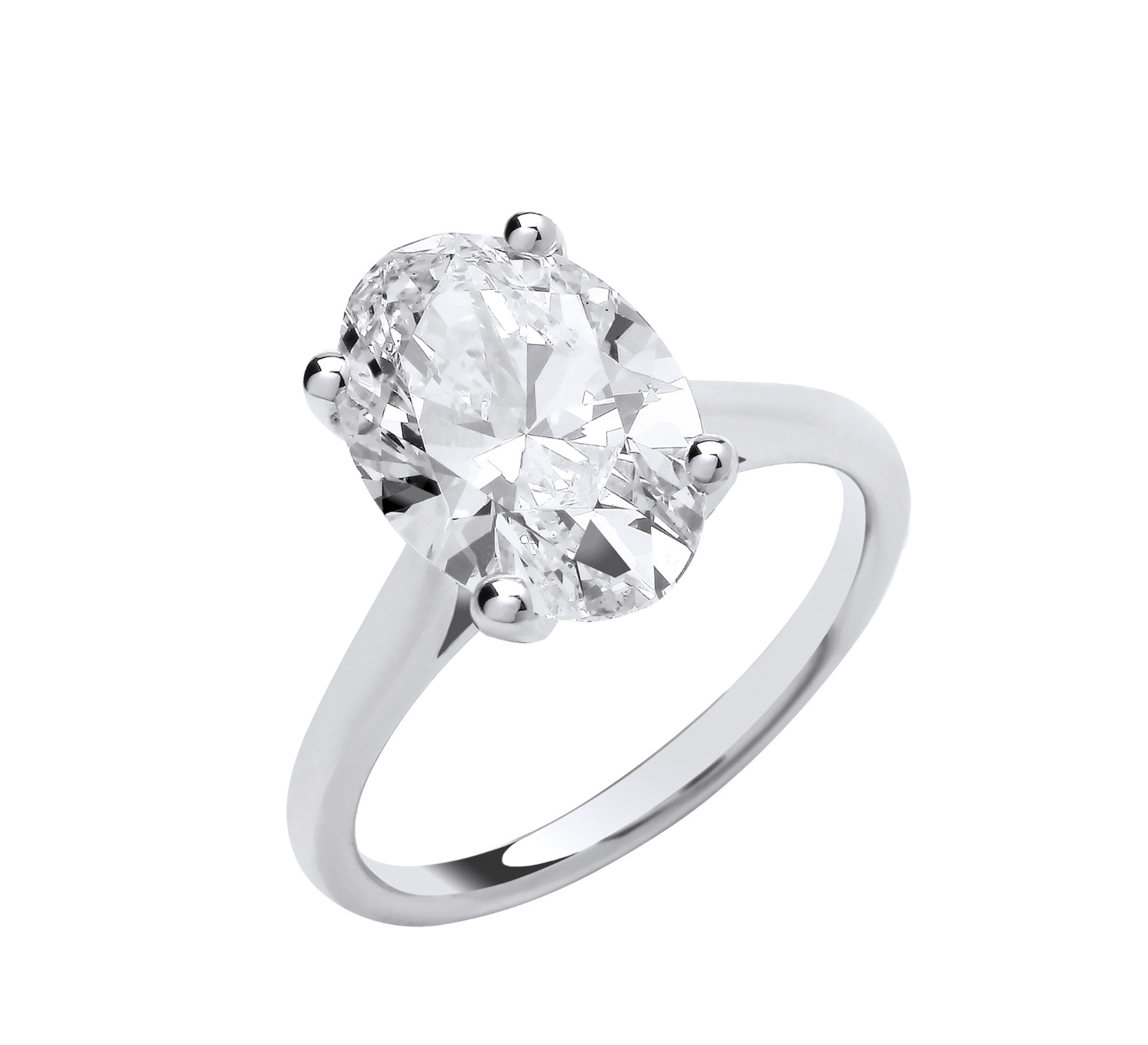 Lab Diamond Ring
