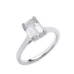 Emerald Cut Lab Diamond Ring