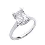 3 Carat Lab Grown Emerald Cut Diamond