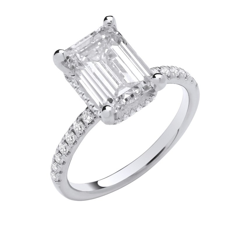 3-carat-emerald-cut-diamond-ring 3 Carat Emerald Cut Diamond Ring