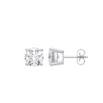 3 Carat Lab Grown Diamond Earrings
