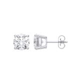 4 Carat Lab Grown Diamond Earrings