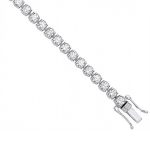 Lab Grown Diamond Tennis Bracelet