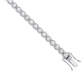 Lab Grown Diamond Tennis Bracelet
