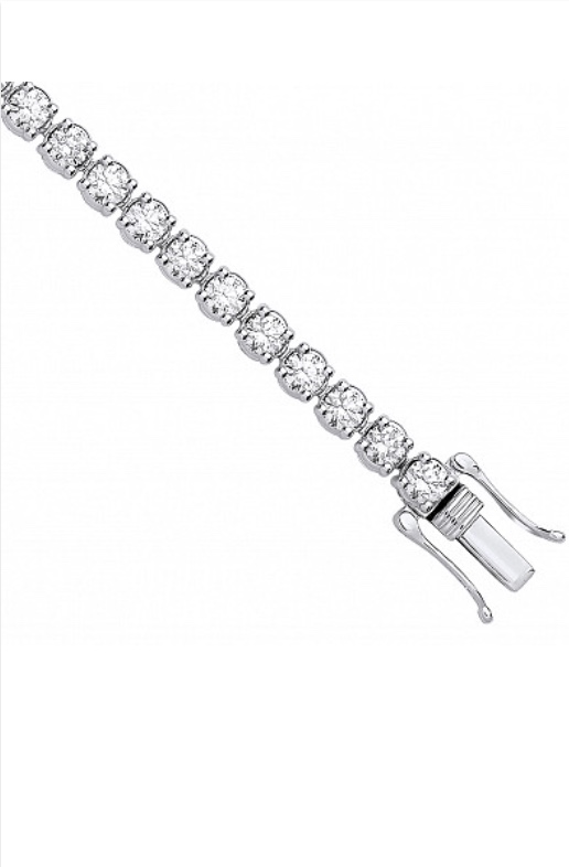 7 Carat Lab Diamond Tennis Bracelet