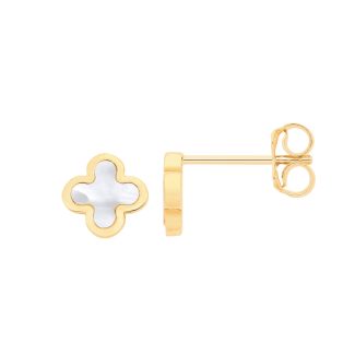 Pearl Clover Earrings UK
