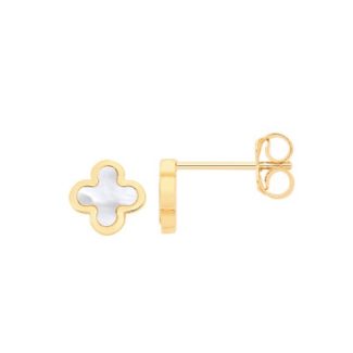 Pearl Clover Earrings