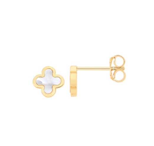 Pearl Clover Earrings
