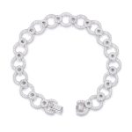 Silver CZ Bracelet UK