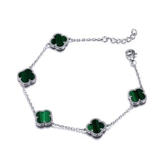 Bracelet With Four Leaf Clover