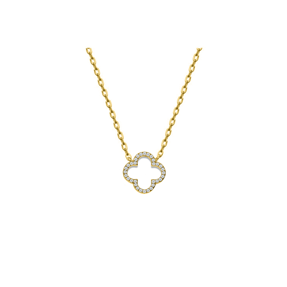 four clover necklace Four Clover Necklace