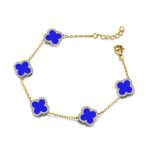 Gold Bracelet Clover
