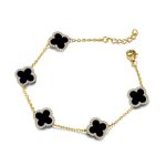 Gold Clover Bracelet