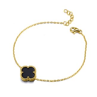 Gold Clover Bracelet Uk