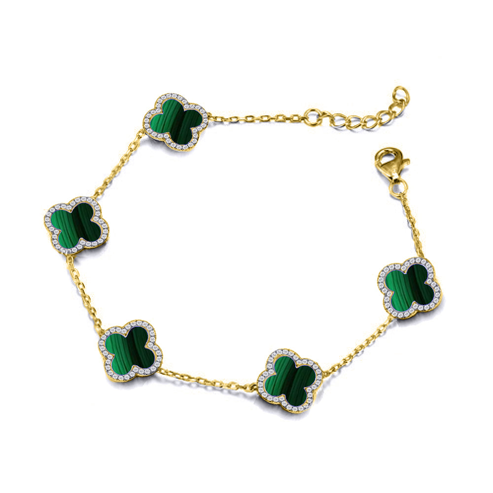 green clover bracelet Green Clover Bracelet
