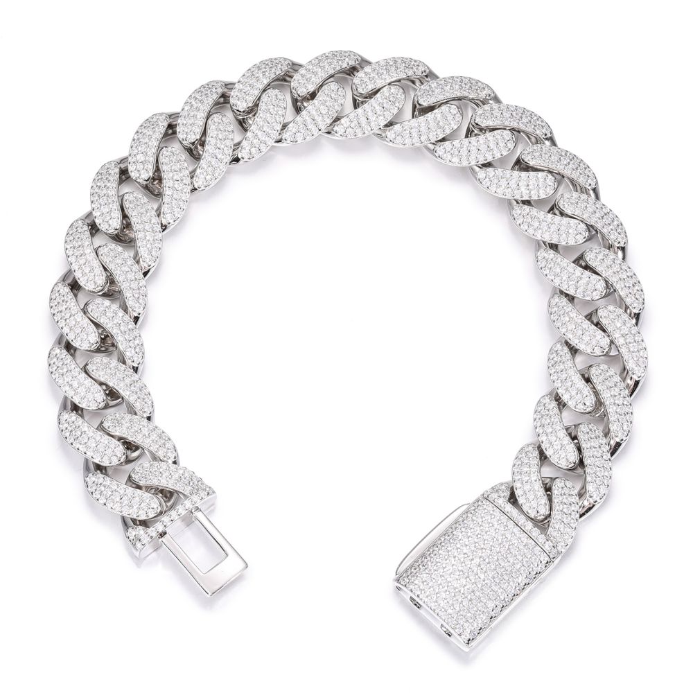 iced cuban bracelet Iced Cuban Bracelet