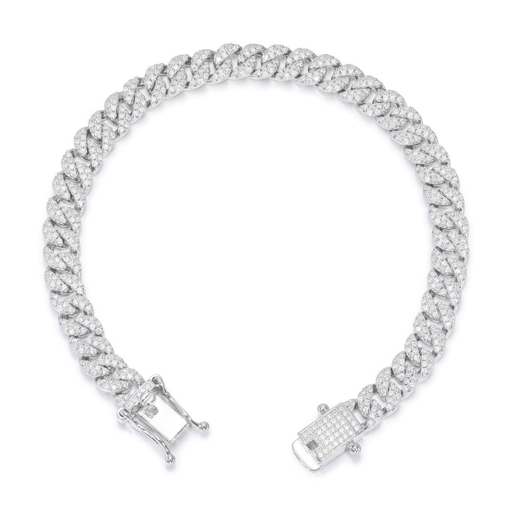 iced out men's bracelet Iced Out Men's Bracelet