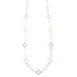 Long Clover Necklace UK