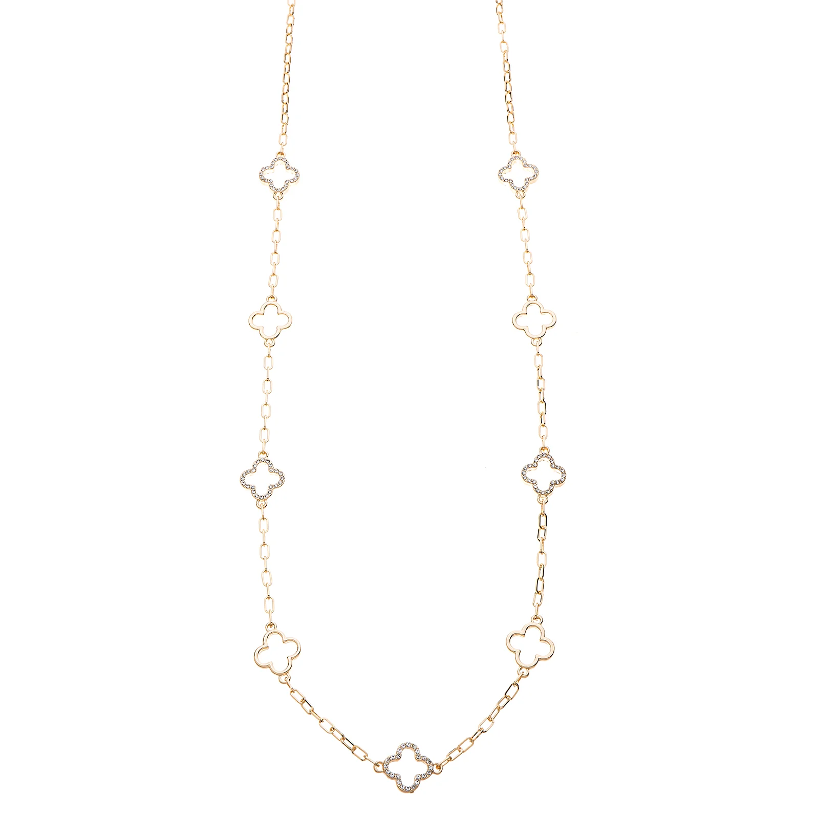 long clover chain uk Long Clover Necklace UK