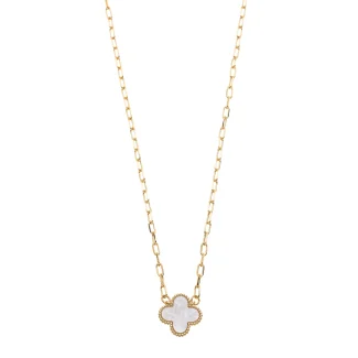 MOP Clover Necklace UK