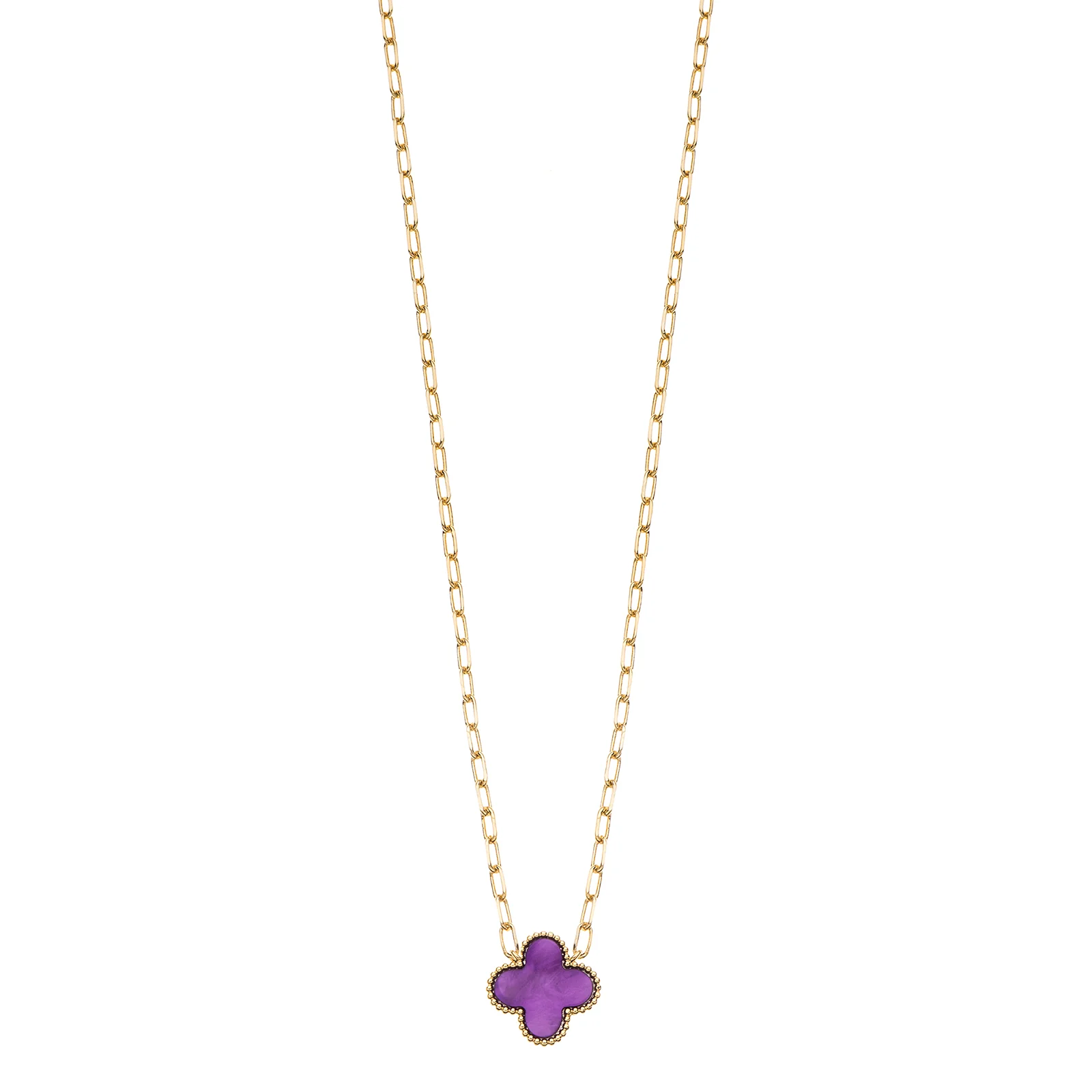 purple-clover-necklace-UK Purple Clover Necklace UK