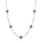 Red Clover Necklace