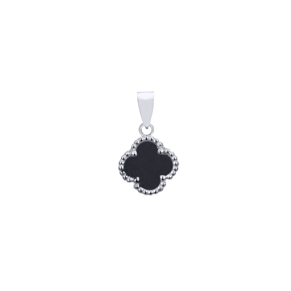 CLOVER ONYX RING