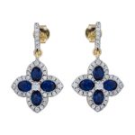 Clover Drop Earrings