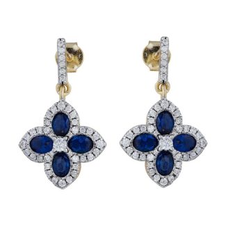 Clover Drop Earrings