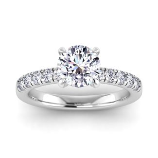 Lab Created Diamond Engagement Rings