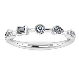 Mixed shape Diamond Band