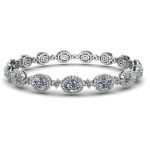 Oval Diamond Bracelet
