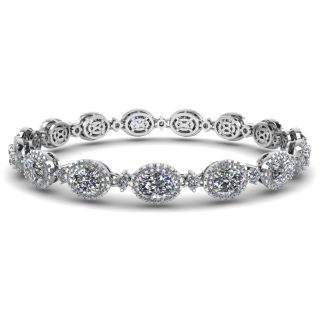 Oval Diamond Bracelet