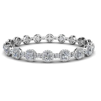 White Gold Diamond Bracelet