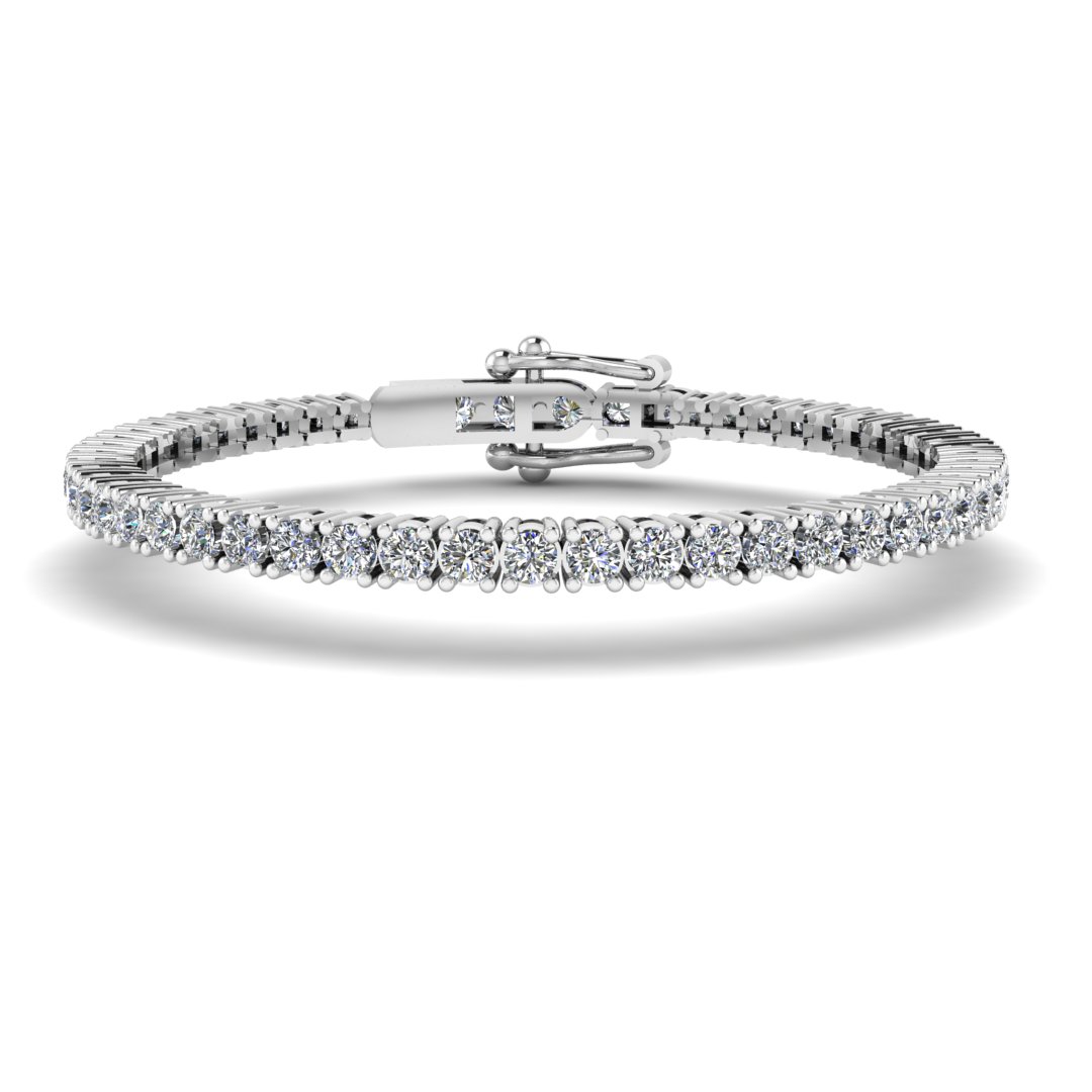 White Gold Diamond Tennis Bracelet