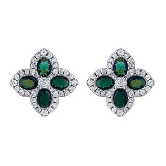 4 Leaf Clover Earrings Studs