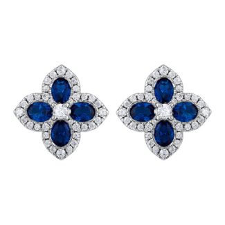 Four Leaf Clover Stud Earrings
